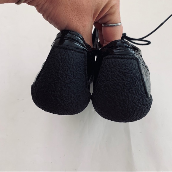 🆕JOE SANCHEZ black patent leather moccasin sz 7 - Picture 4 of 8